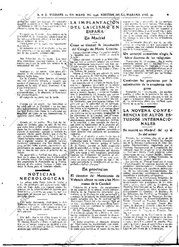 ABC MADRID 22-05-1936 página 32