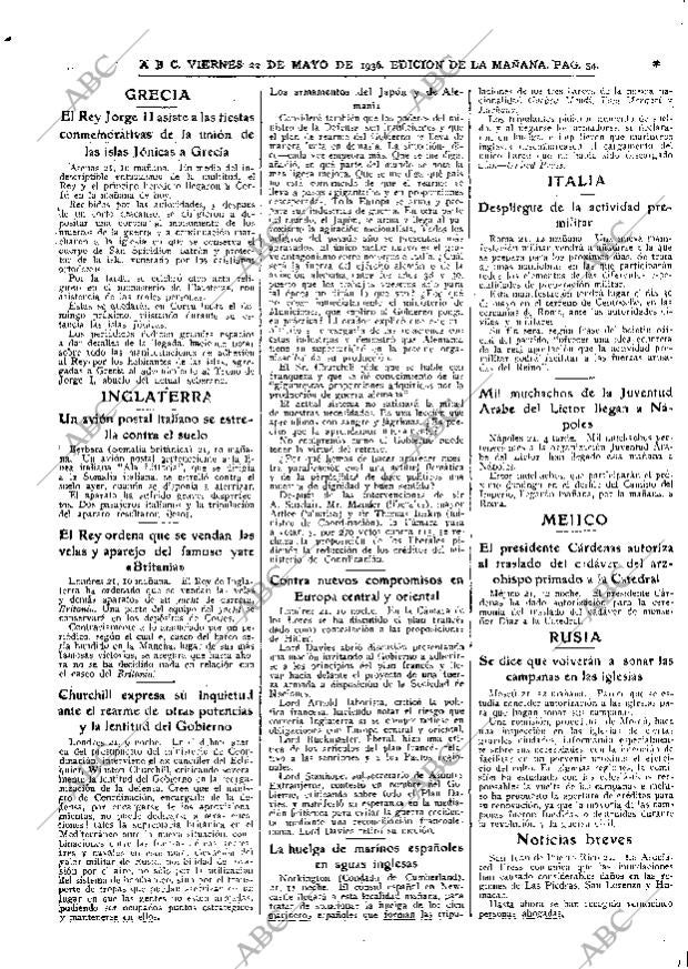 ABC MADRID 22-05-1936 página 34