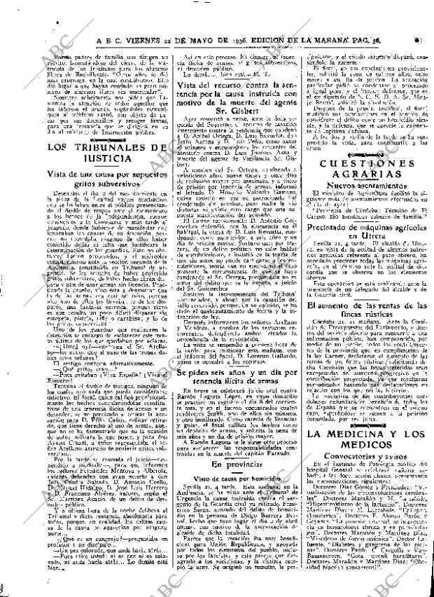 ABC MADRID 22-05-1936 página 36