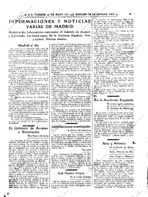 ABC MADRID 22-05-1936 página 37