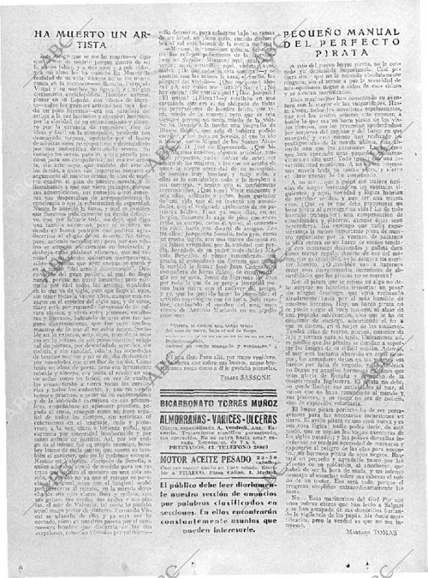 ABC MADRID 22-05-1936 página 4