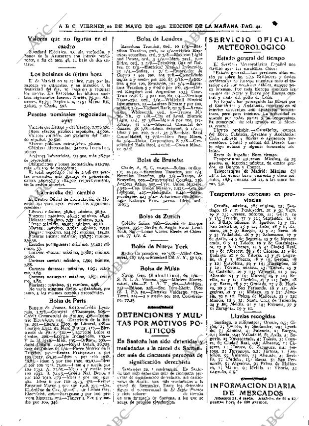 ABC MADRID 22-05-1936 página 42