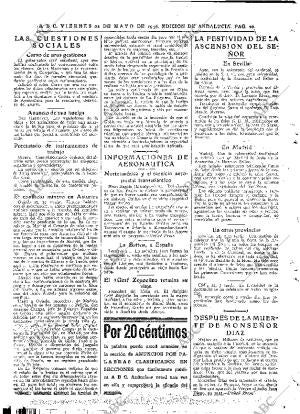 ABC SEVILLA 22-05-1936 página 20