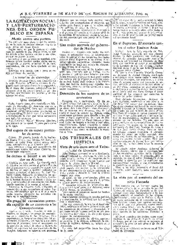 ABC SEVILLA 22-05-1936 página 24