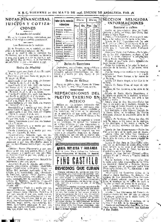 ABC SEVILLA 22-05-1936 página 36