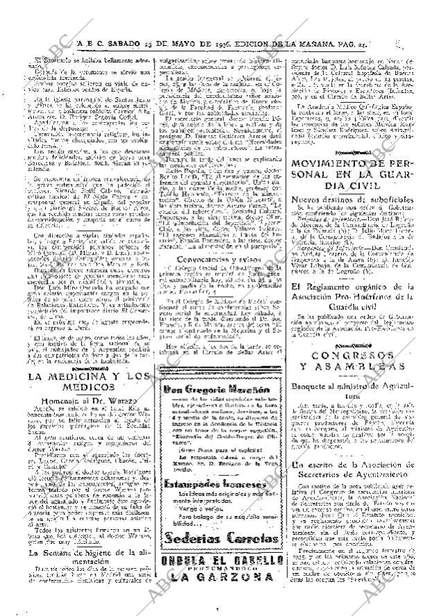 ABC MADRID 23-05-1936 página 22