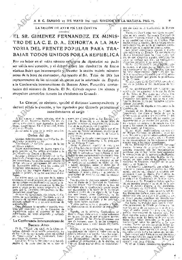 ABC MADRID 23-05-1936 página 25