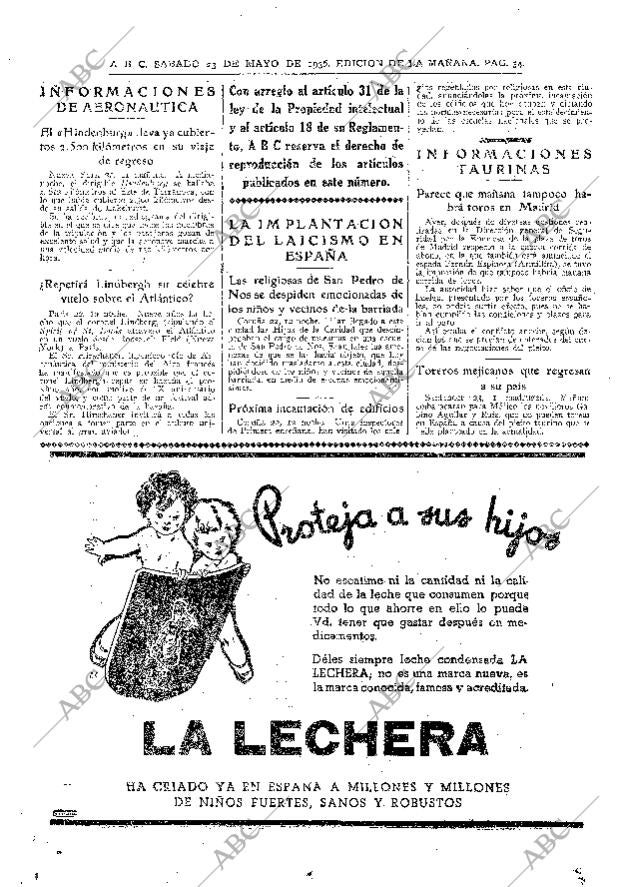 ABC MADRID 23-05-1936 página 32