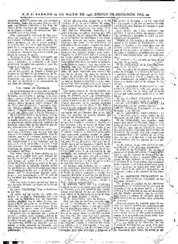 ABC SEVILLA 23-05-1936 página 20