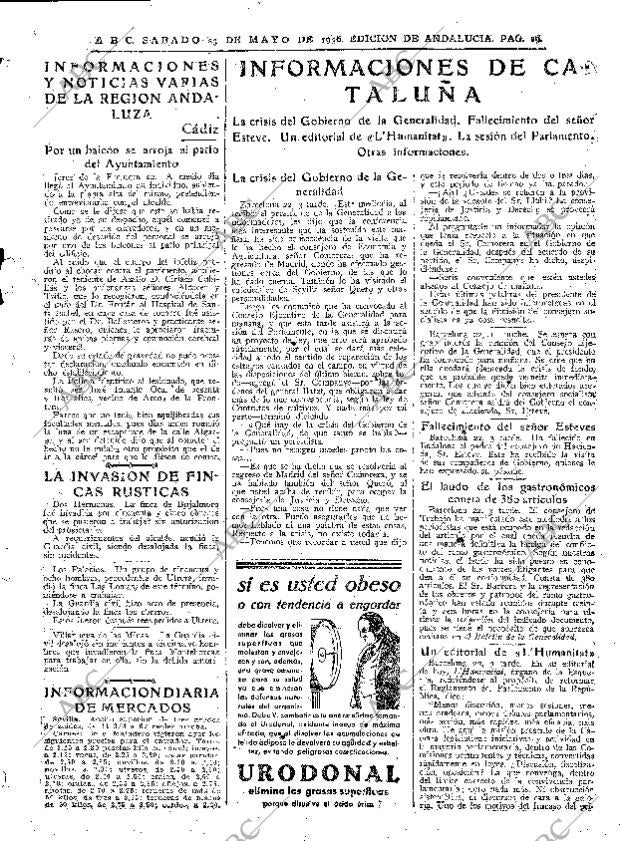 ABC SEVILLA 23-05-1936 página 27