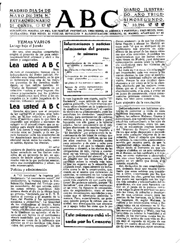 ABC MADRID 24-05-1936 página 31