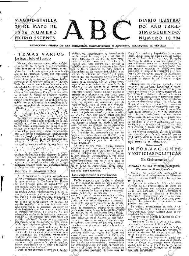 ABC SEVILLA 24-05-1936 página 25