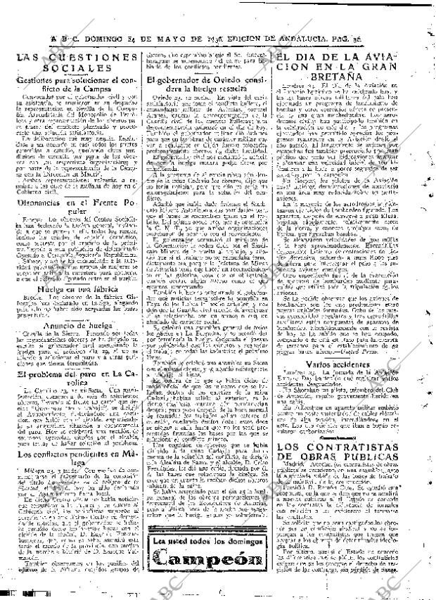 ABC SEVILLA 24-05-1936 página 30