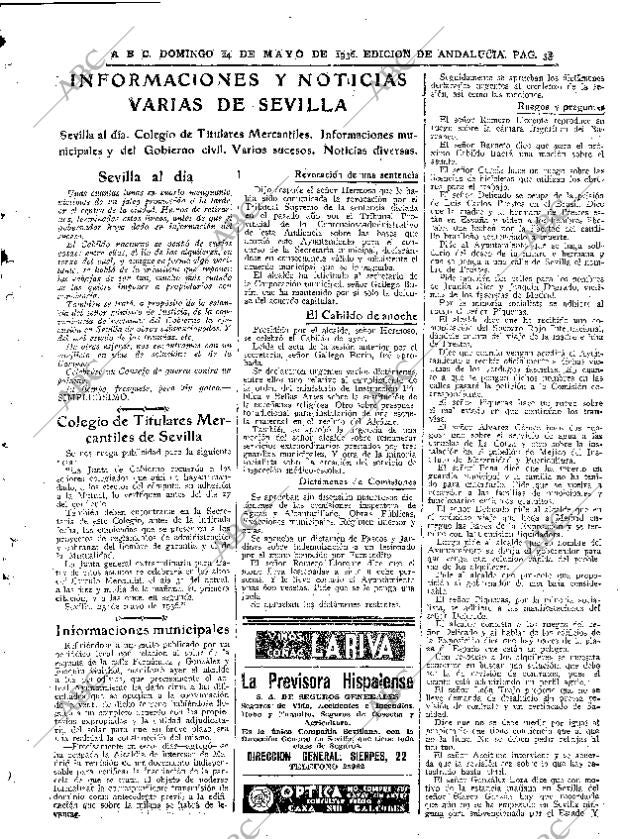 ABC SEVILLA 24-05-1936 página 33