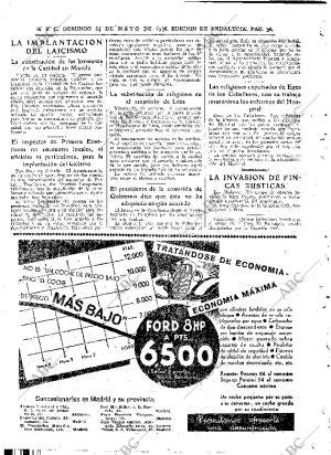 ABC SEVILLA 24-05-1936 página 36