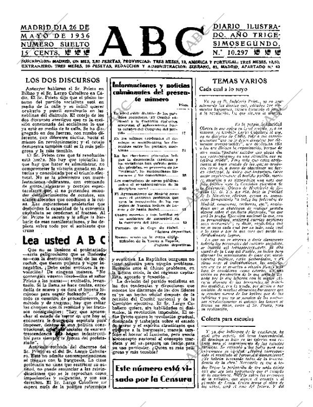 ABC MADRID 26-05-1936 página 13