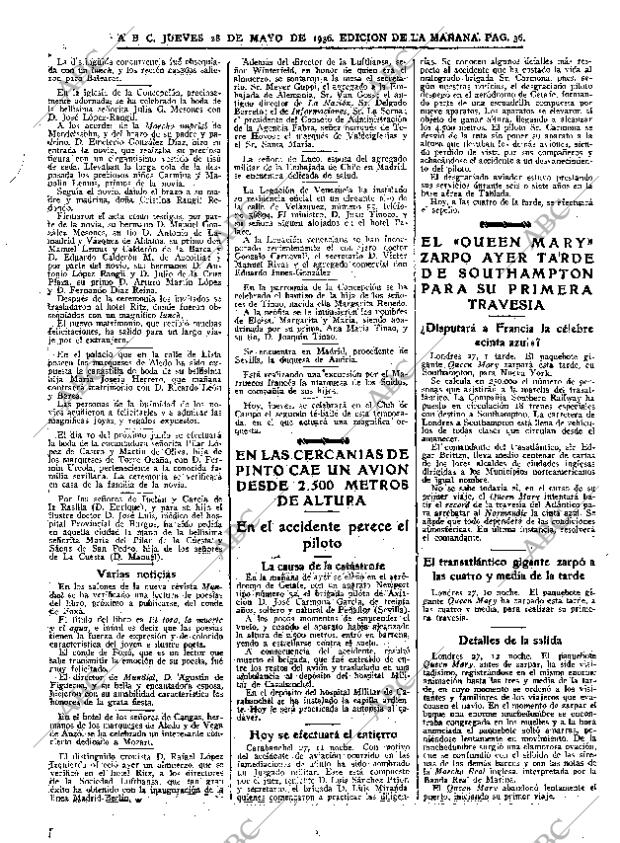 ABC MADRID 28-05-1936 página 36