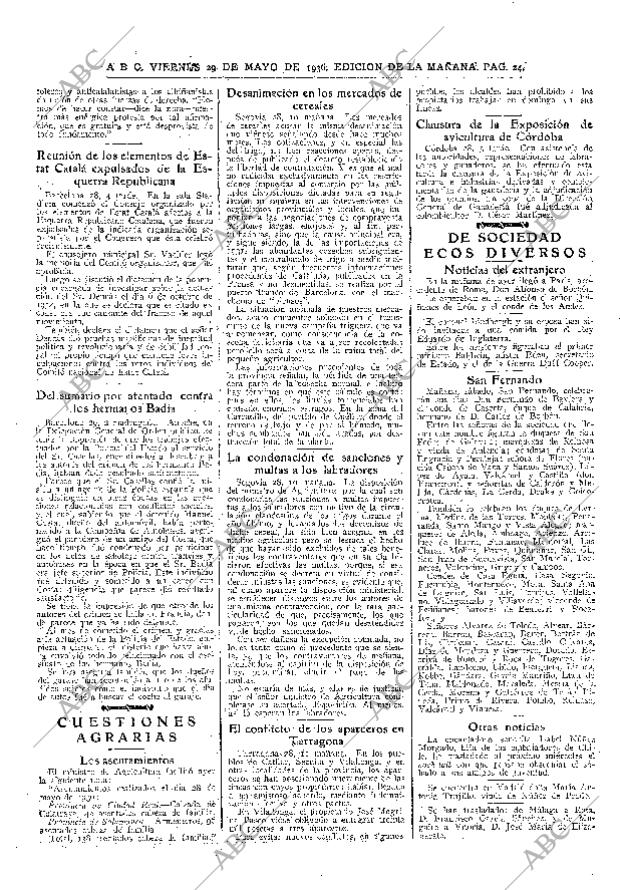 ABC MADRID 29-05-1936 página 24