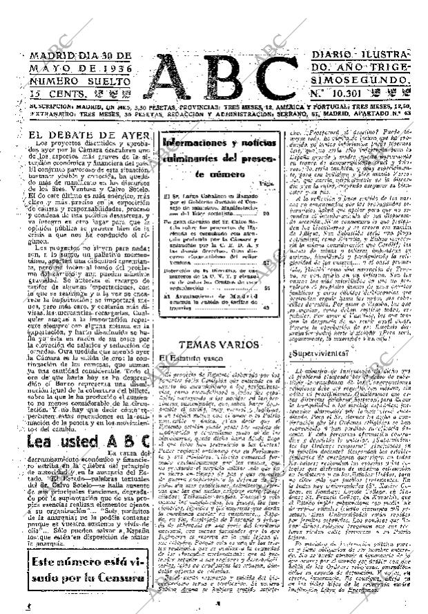 ABC MADRID 30-05-1936 página 17