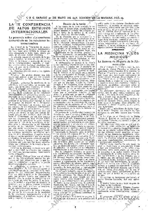 ABC MADRID 30-05-1936 página 25