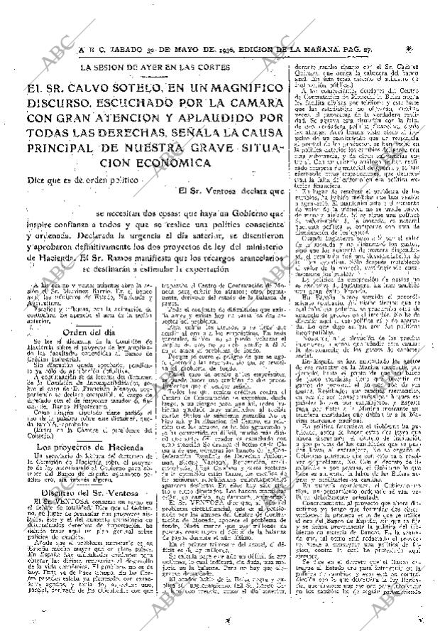 ABC MADRID 30-05-1936 página 27