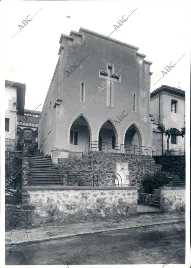 Inauguración de la nueva iglesia del asilo de Ancianos en Villareal de Urrechu