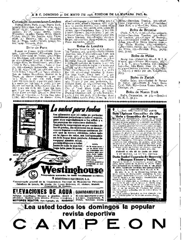 ABC MADRID 31-05-1936 página 44