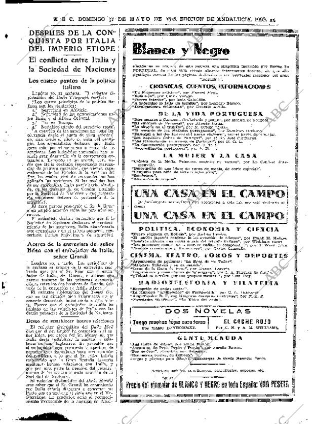 ABC SEVILLA 31-05-1936 página 29