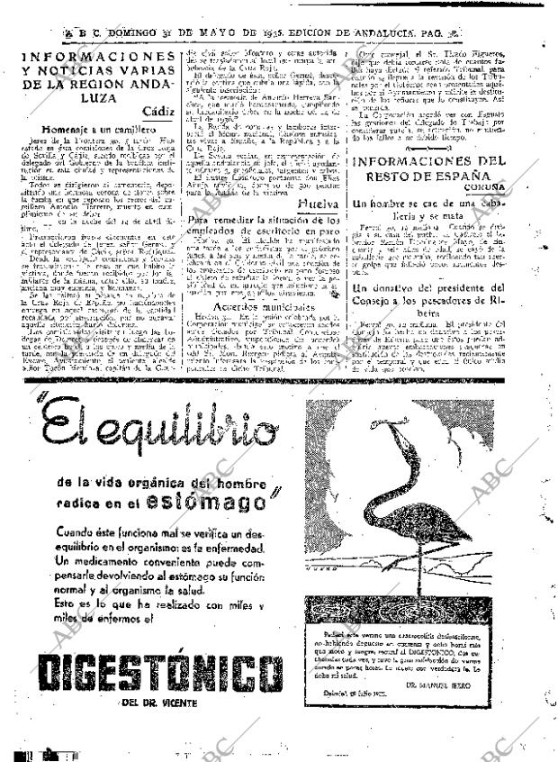 ABC SEVILLA 31-05-1936 página 36