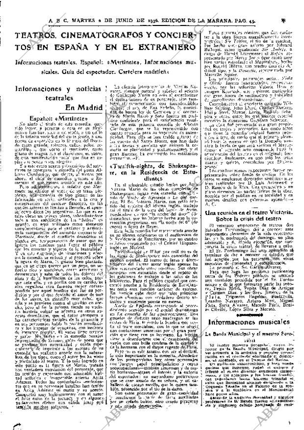 ABC MADRID 02-06-1936 página 45