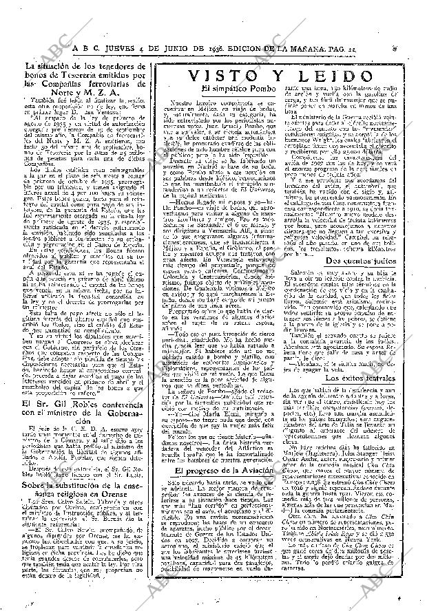 ABC MADRID 04-06-1936 página 21