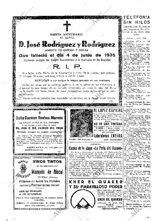 ABC MADRID 04-06-1936 página 54