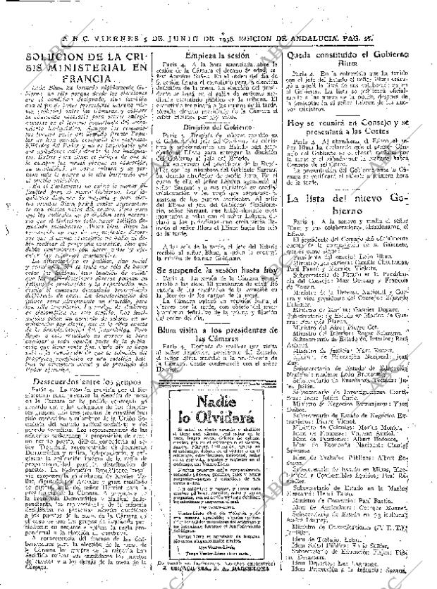 ABC SEVILLA 05-06-1936 página 27