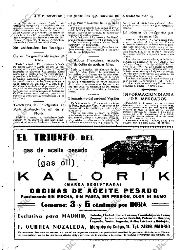 ABC MADRID 07-06-1936 página 44