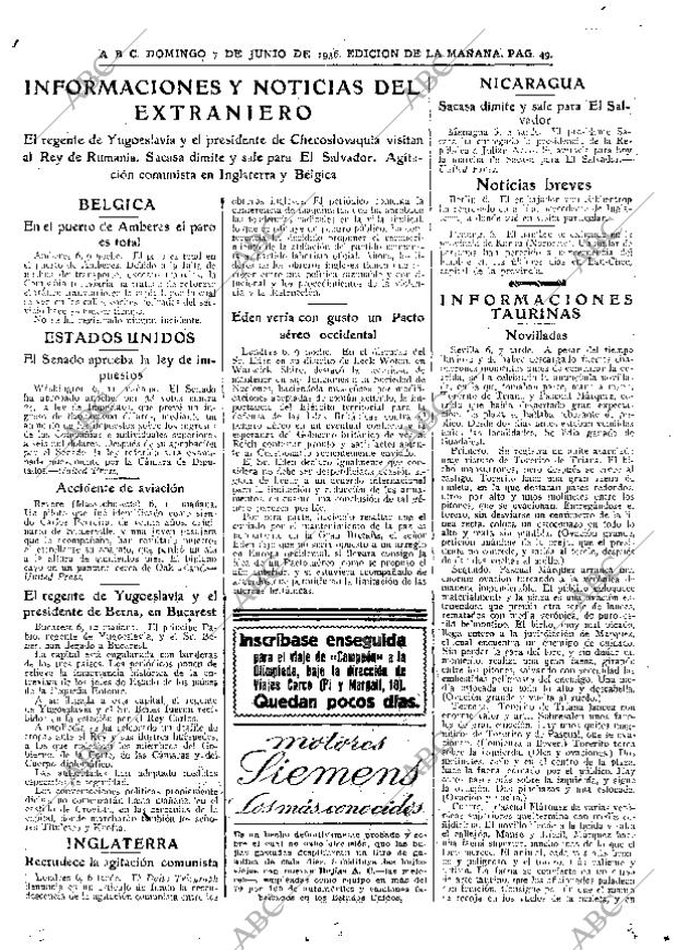 ABC MADRID 07-06-1936 página 49