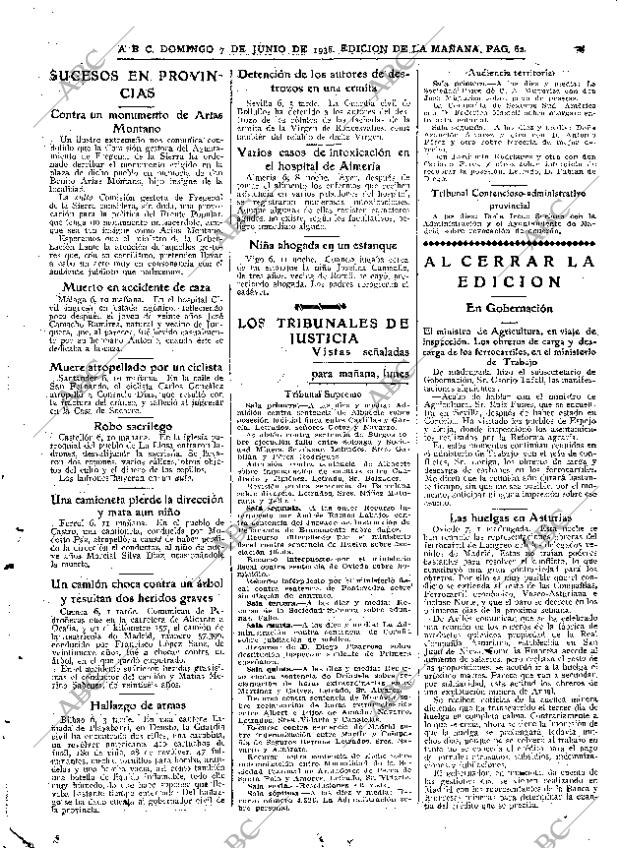 ABC MADRID 07-06-1936 página 62