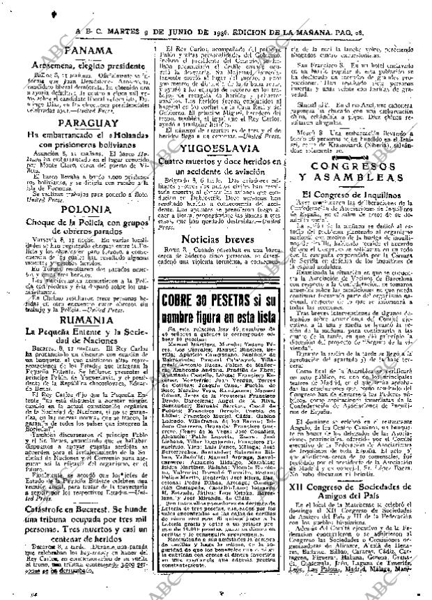 ABC MADRID 09-06-1936 página 28