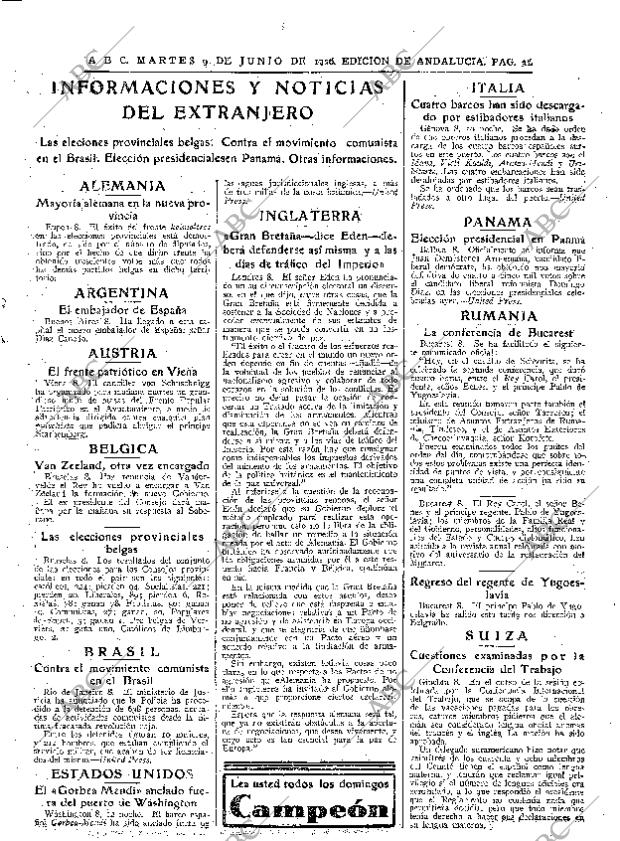 ABC SEVILLA 09-06-1936 página 31