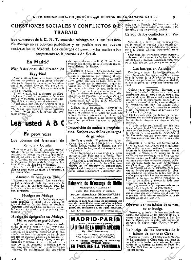 ABC MADRID 10-06-1936 página 22