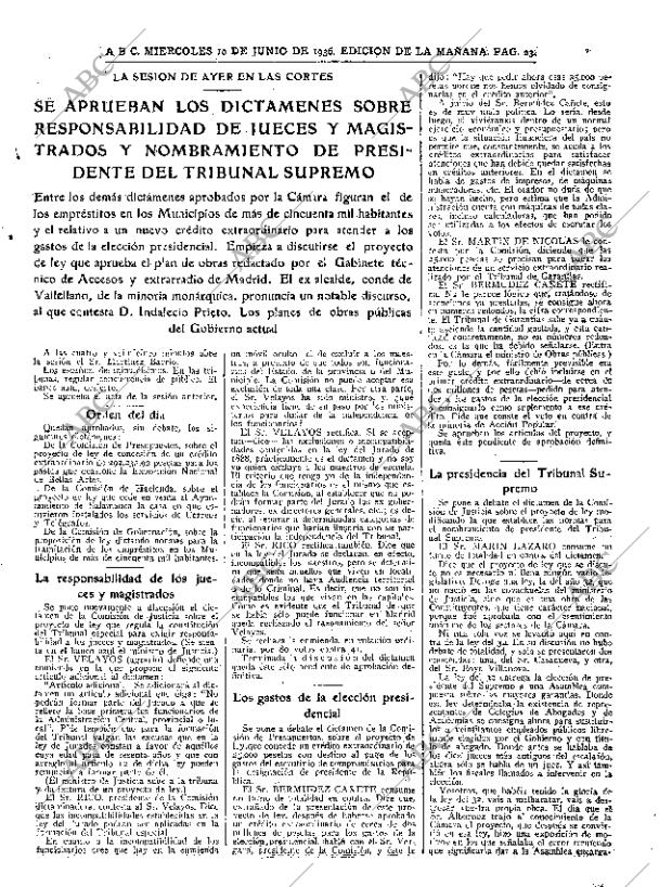 ABC MADRID 10-06-1936 página 23