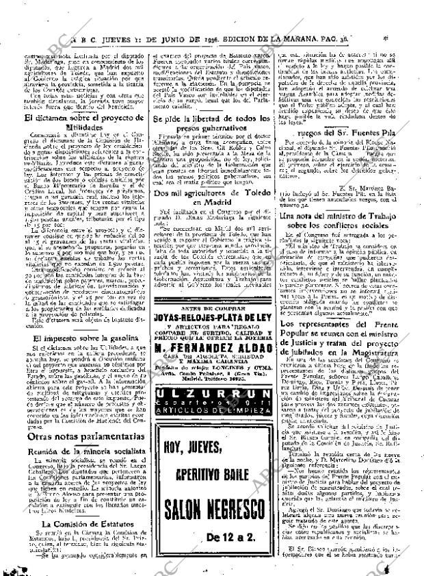 ABC MADRID 11-06-1936 página 36