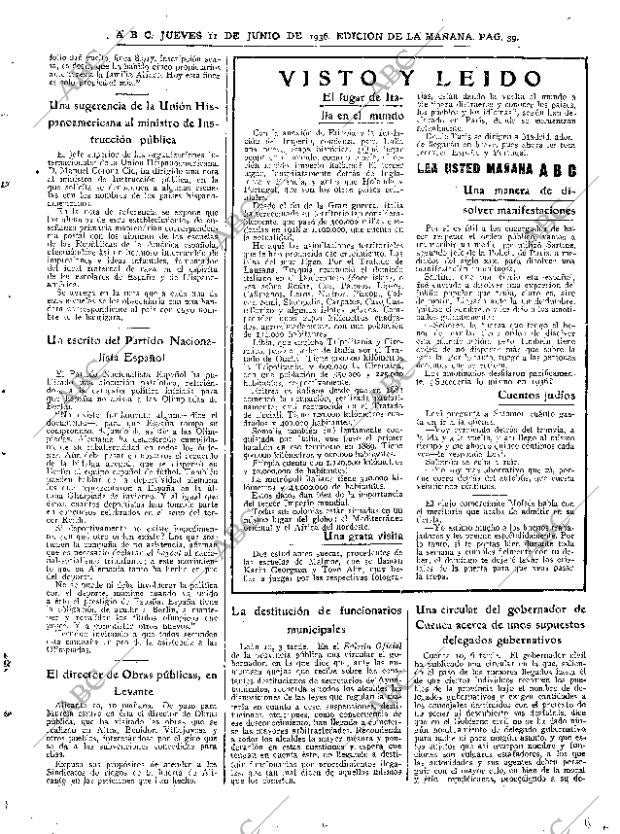 ABC MADRID 11-06-1936 página 39