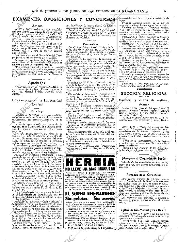 ABC MADRID 11-06-1936 página 54