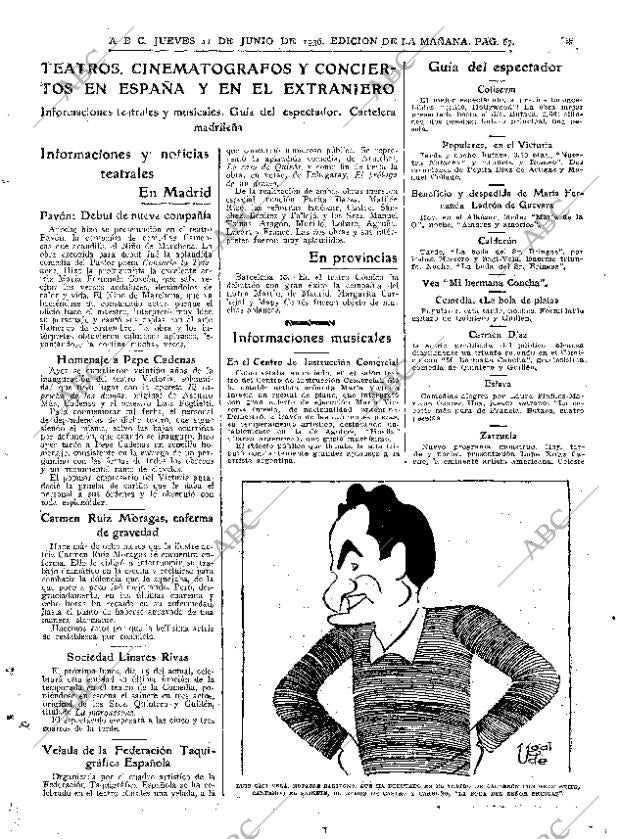 ABC MADRID 11-06-1936 página 67