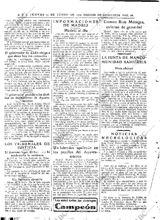 ABC SEVILLA 11-06-1936 página 12