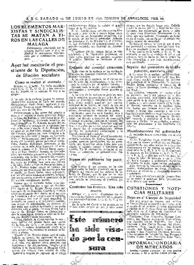 ABC SEVILLA 13-06-1936 página 20