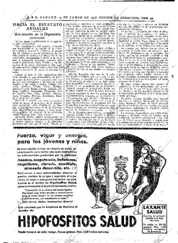 ABC SEVILLA 13-06-1936 página 32