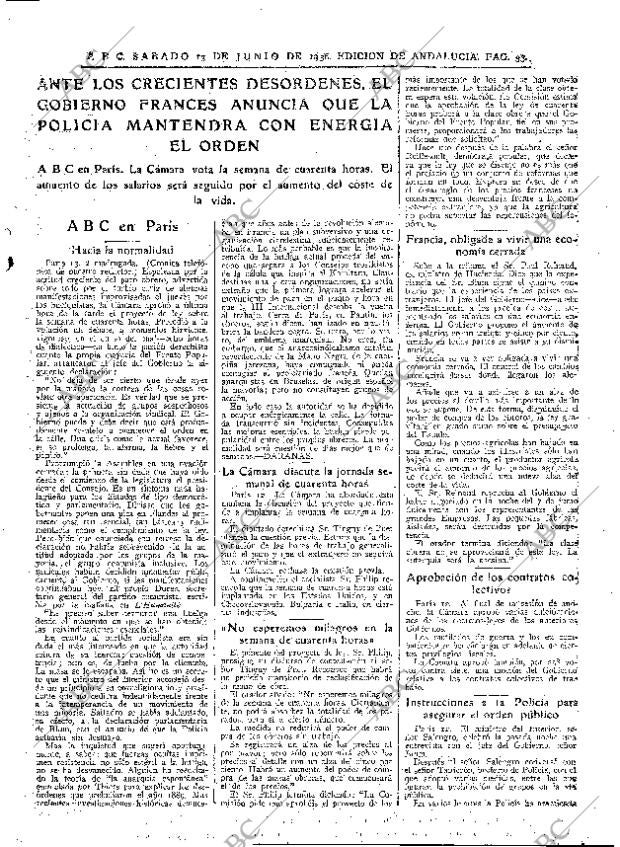 ABC SEVILLA 13-06-1936 página 33