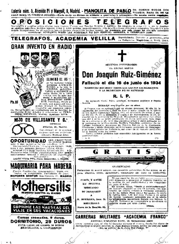 ABC MADRID 14-06-1936 página 74