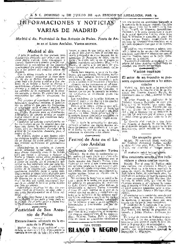 ABC SEVILLA 14-06-1936 página 33